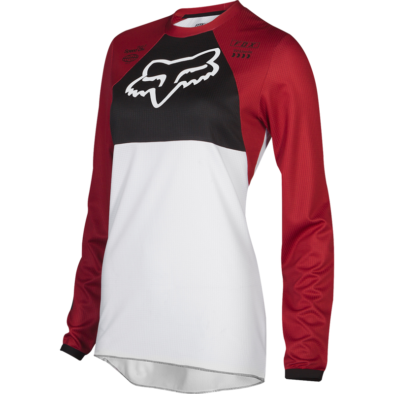 Fox Racing Womens 180 Mata Jersey Cardinal – Bristow's Online